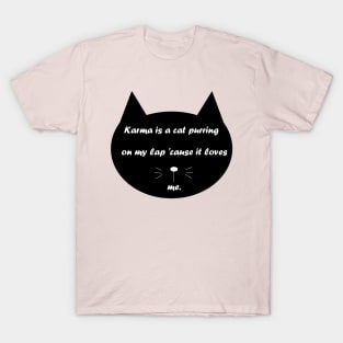 Kitty Head Silhouette T-Shirt